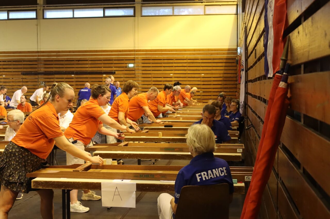Joueurs en pleine partie