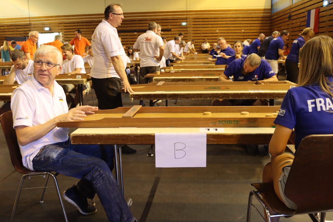 Tenue des scores à la table d'arbitrage